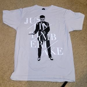 Justin Timberlake 2013-2014 medium  tultex concert t-shirt